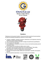 Rotary Cutter Gearbox Service Manual