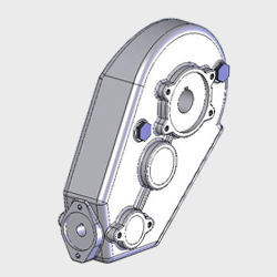 Omni Gear : Parallel Shaft Drives : PS-240